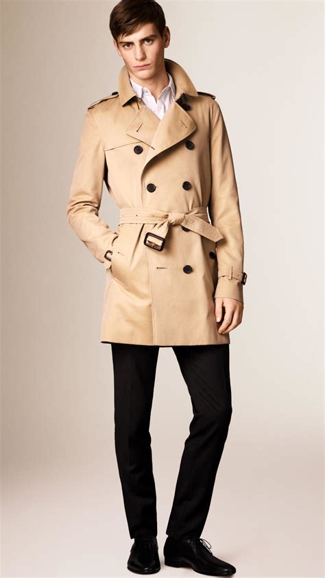 burberry kensington mid length trench coat|burberry kensington trench coat men's.